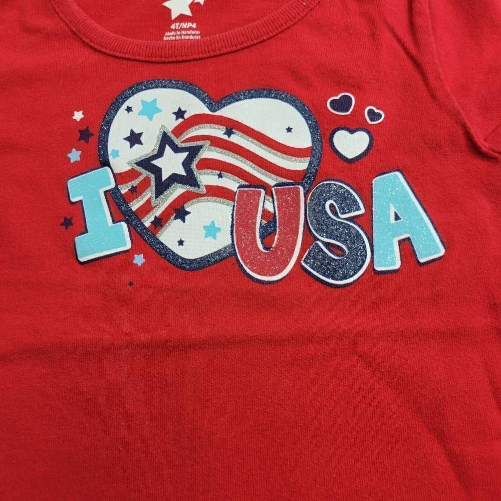 Patriotic shirt 4T - Picture 2 of 3